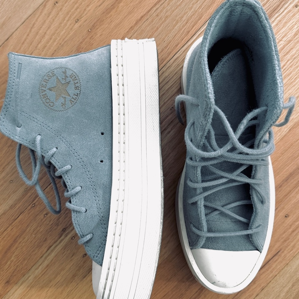 Converse Blue and White Classic Sneakers
